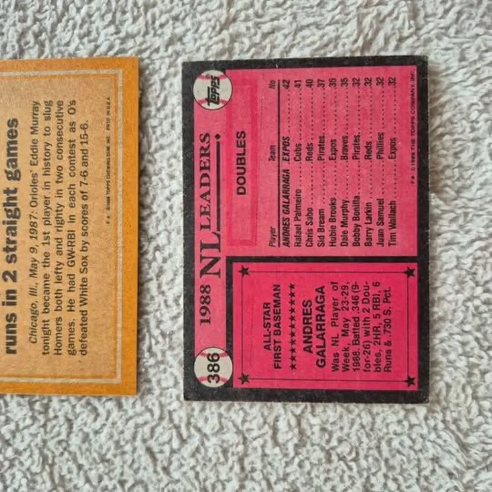Unbranded vintage topps